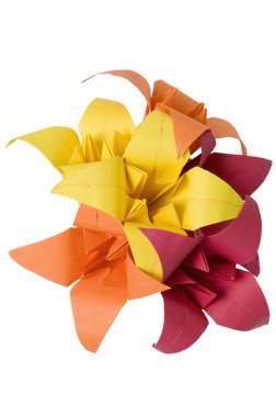 Origami çiçek