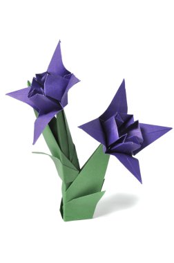 Origami çiçek