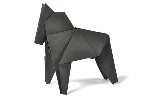 Caballo de origami — Foto de Stock