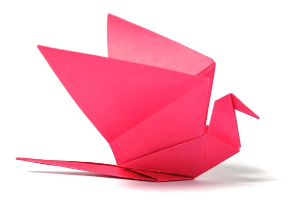 Origami vogel — Stockfoto