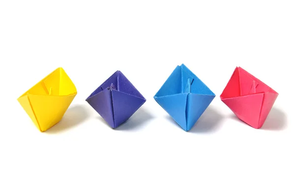 Buques de origami —  Fotos de Stock