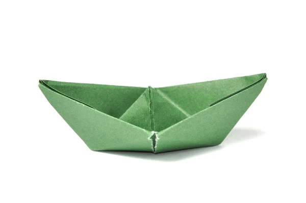 Origami ship — Stock Photo, Image