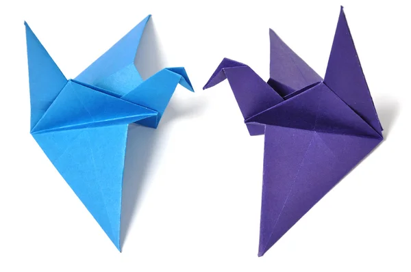 Origami kranen — Stockfoto