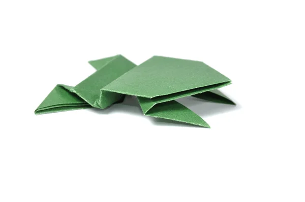 折纸青蛙 — 图库照片