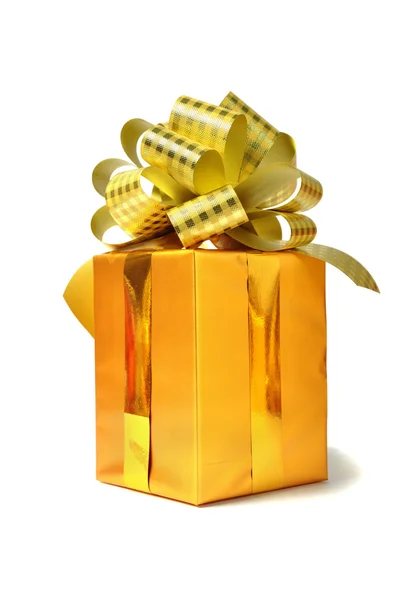 Golden gift — Stock Photo, Image