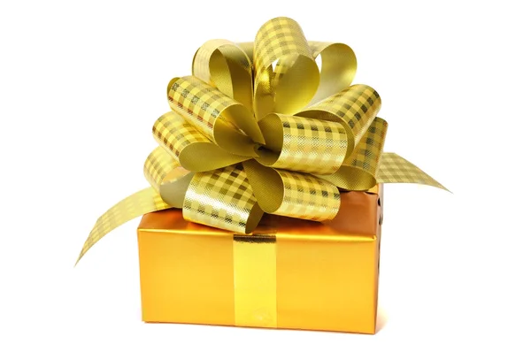 Golden gift — Stock Photo, Image