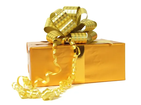 Regalo d'oro — Foto Stock