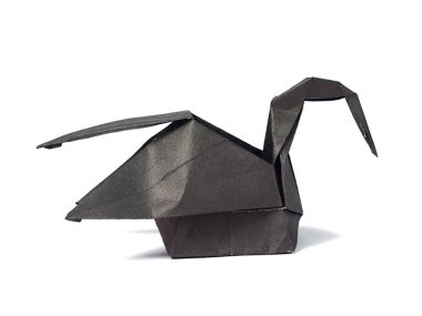 Origami swan