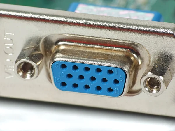 Monitor connector — Stock Photo, Image