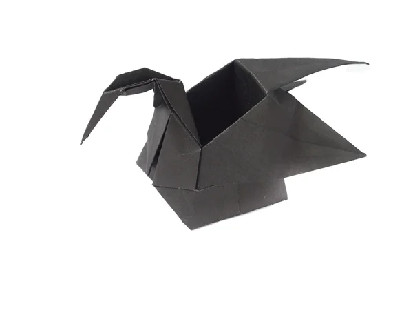 Origami cigno — Foto Stock