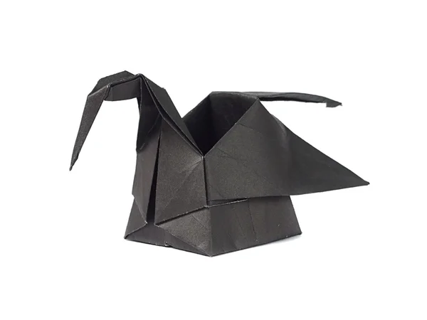 Origami cigno — Foto Stock