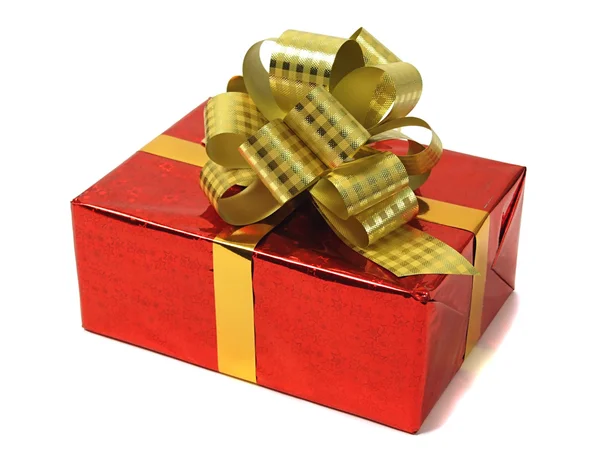 Red gift — Stock Photo, Image