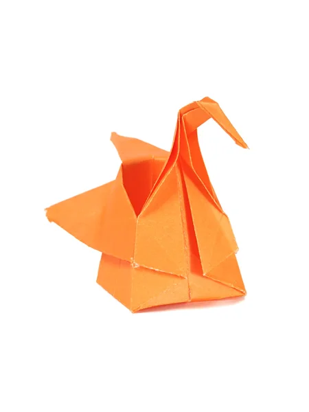 Origami cigno — Foto Stock