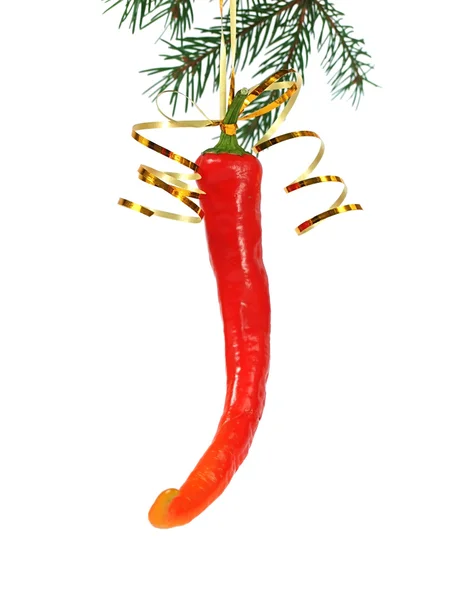 圣诞节胡椒 — 图库照片