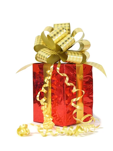 Red gift — Stock Photo, Image