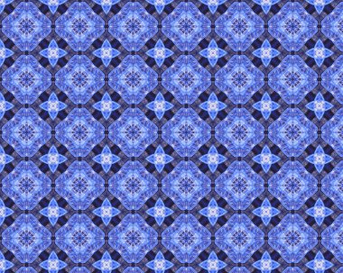 Kaliteli şablonları olan eski püskü bir arka plan. Kusursuz, hassas renkli duvar kâğıdı. Kağıt dokusu üzerinde grunge tarzında geometrik ya da çiçek deseni.