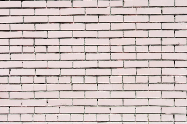 Muro di mattoni rosa dipinto — Foto Stock