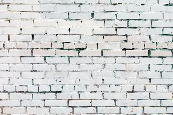 Vintage vit bakgrund brickwall — Stockfoto