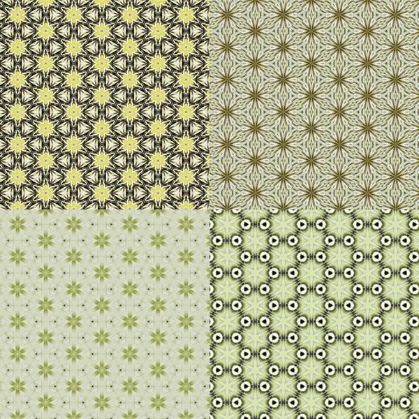 Set vintage shabby background with classy patterns — Stock Photo, Image