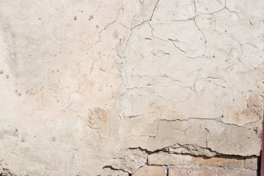 Beyaz arka plan yüksek Detaylı parça taş duvar