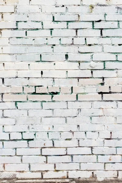 Vintage bílé pozadí brickwall — Stock fotografie