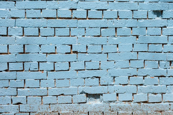 Vintage fundo azul parede de tijolo — Fotografia de Stock