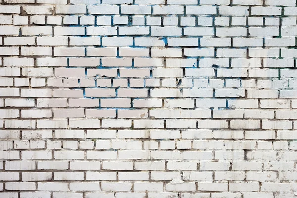 Vintage bílé pozadí brickwall — Stock fotografie