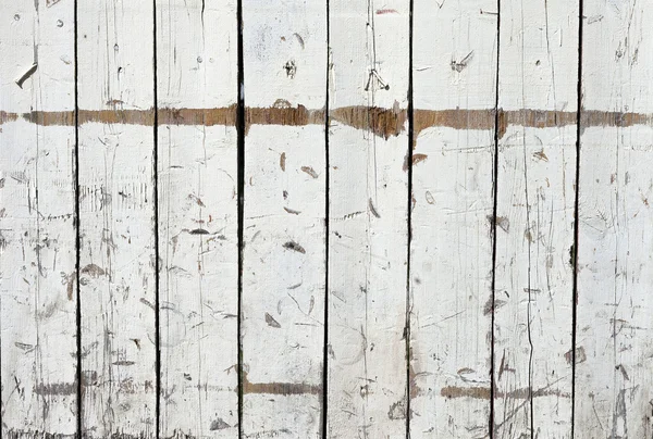 Grungy white background of natural wood — Stock Photo, Image