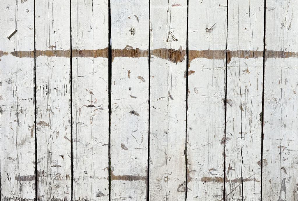 Grungy white background of natural wood