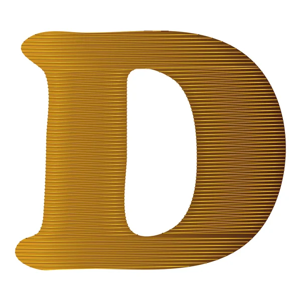 Mektupta altın metal doku — Stok fotoğraf