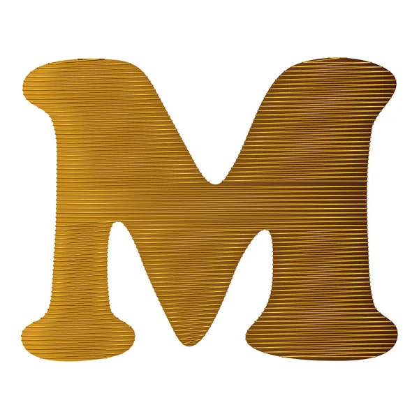 Carta em ouro textura metálica — Fotografia de Stock