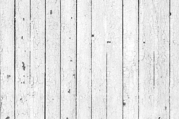 Винтажный белый фон из натурального дерева старой стены — стоковое фото