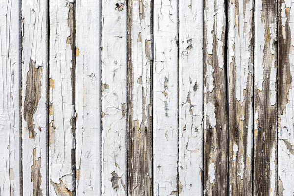 Vintage white background of natural wood old wall — Stock Photo, Image