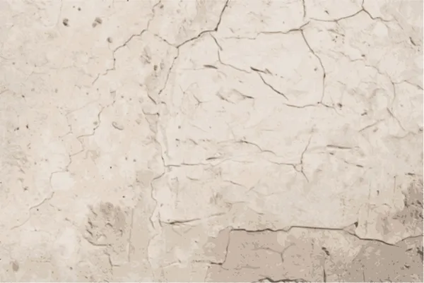 Vektör aşınmış beyaz beton duvar arka plan — Stok Vektör