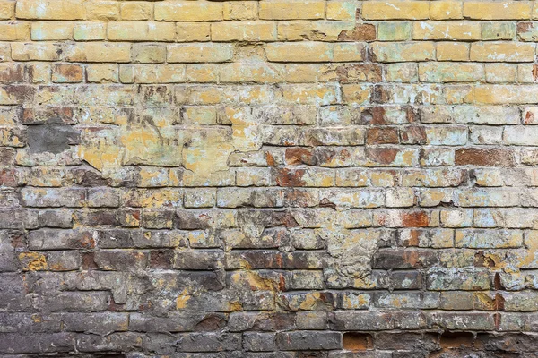 Barevné Cihlová zeď — Stock fotografie