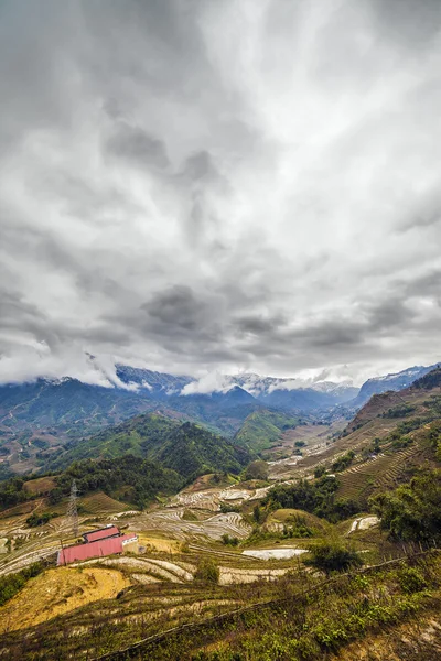 Terrazas de campo de arroz. Sapa Vietnam — Foto de Stock