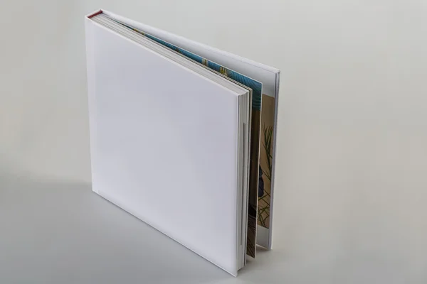 Vista frontal del libro en blanco —  Fotos de Stock
