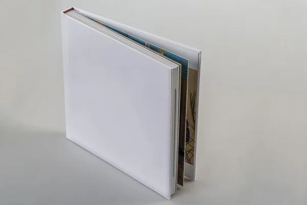 Vorderseite des leeren Buches — Stockfoto