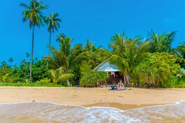 Tropical beach house in Thailand — Stock Photo, Image