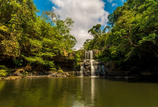 Waterfall in the jungle — Stock Photo, Image