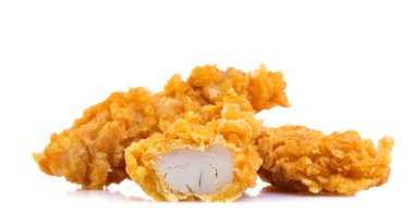 Chicken Strips on a white background clipart