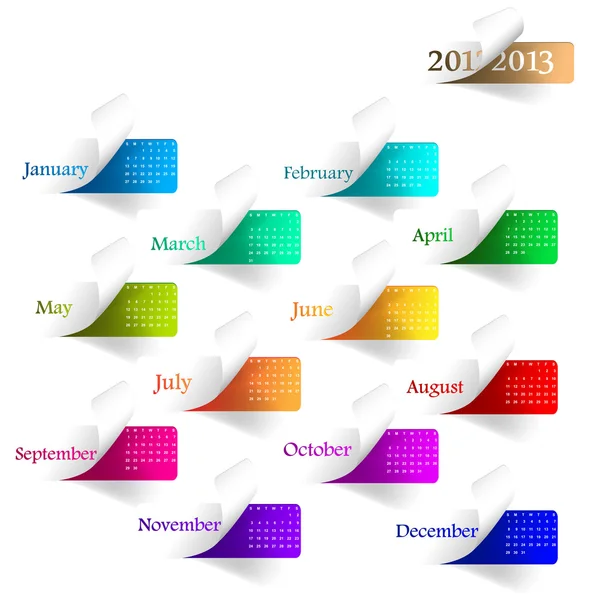 Calendario — Archivo Imágenes Vectoriales