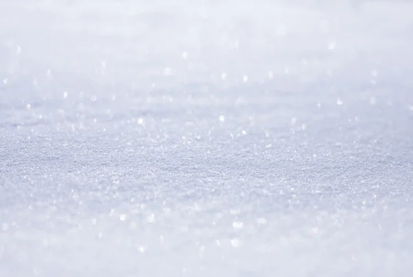 Weißer Schnee — Stockfoto