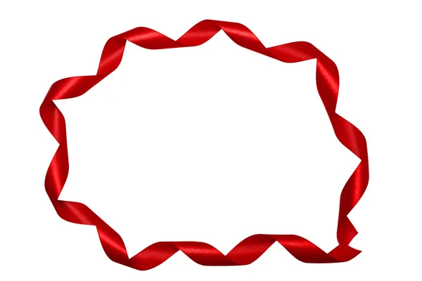 Красная лента — стоковое фото