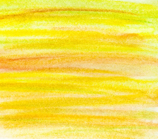 Abstrait aquarelle jaune fond. — Photo