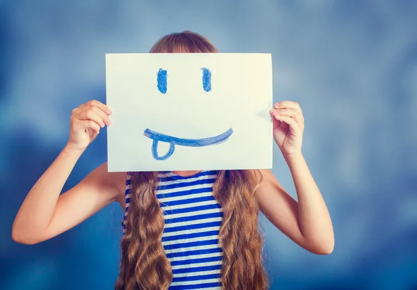 Imagem de um rosto sorridente — Fotografia de Stock