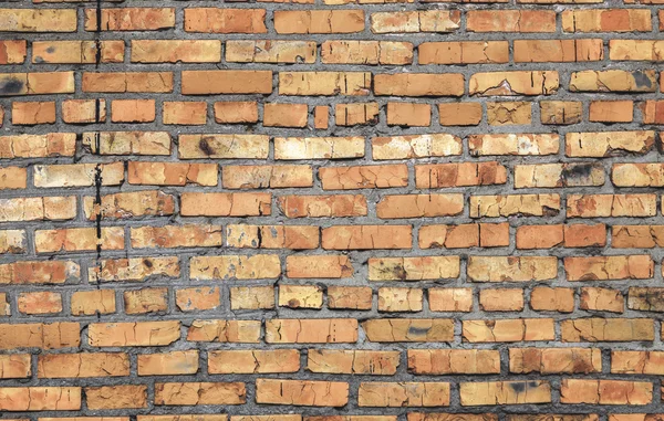 Eski tuğla duvar dokusu — Stok fotoğraf