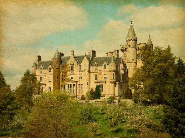 Retro-Image des Blair Drummond House — Stockfoto