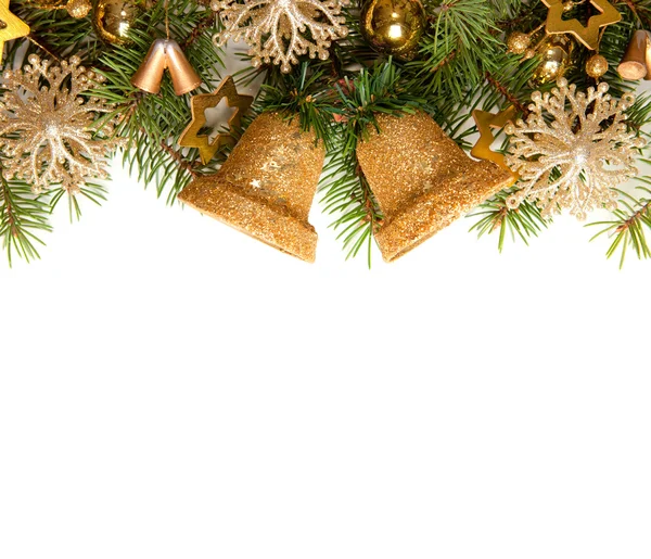 Christmas frame for greeting card — Stock Photo, Image