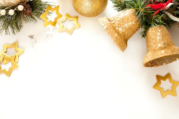 Christmas frame for greeting card — Stock Photo, Image